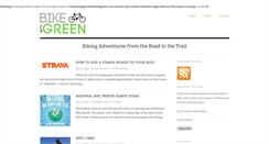 Desktop Screenshot of bikewithgreen.com